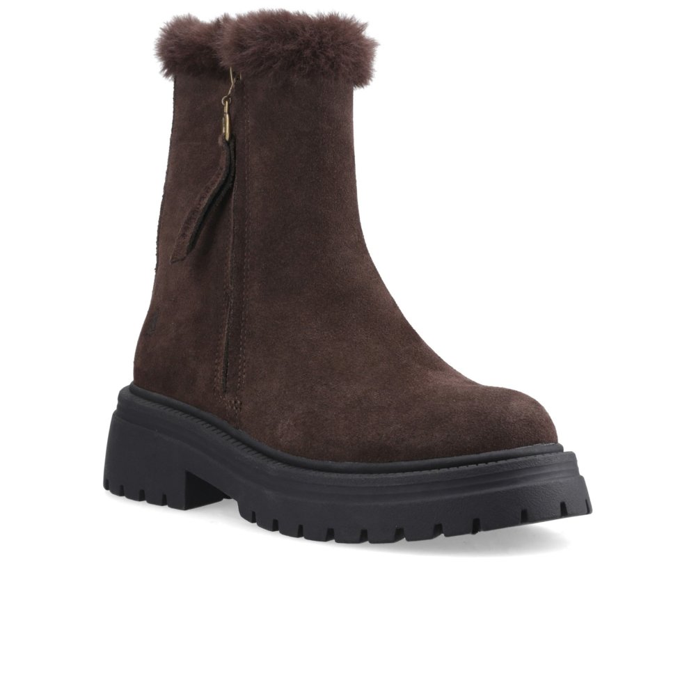 Hush Puppies Women's Chocolate Rosalind Boot In Size 6 - Image 3