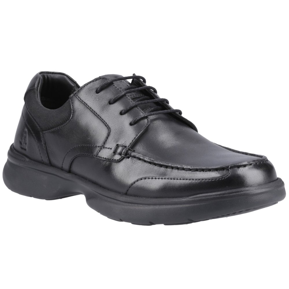 Hush Puppies Men's Black Hugh Shoes In | : Size 7 - Image 6