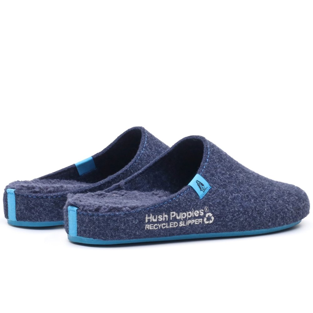 Hush Puppies Men's Navy The Good Slipper In | Size: 11 - Image 2