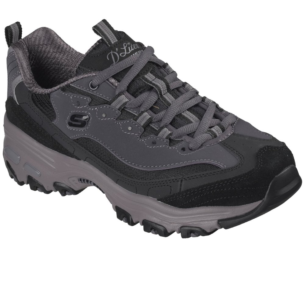 Skechers Women's Icon Dlite Trainers - Charcoal - 5 (38) - Image 8
