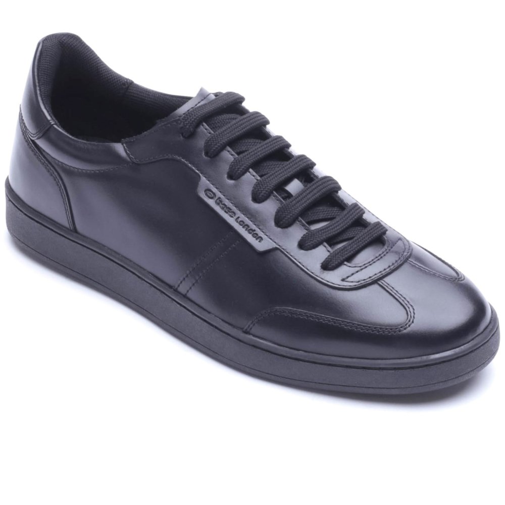 Base London Men's Black Tucker Trainers Colour: : Size 12