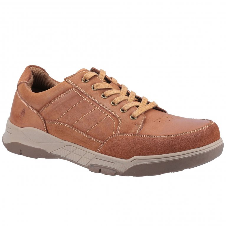 Hush Puppies Men's Tan Finley Lace Up Shoes Colour: : Size 6 - Image 7