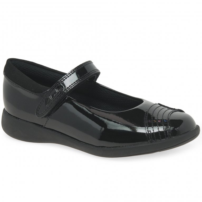 Clarks Ballerines Pour Fille Etch Beam K - Confort, Légèreté Et Flexibilité Pour Les Pieds En Croissance