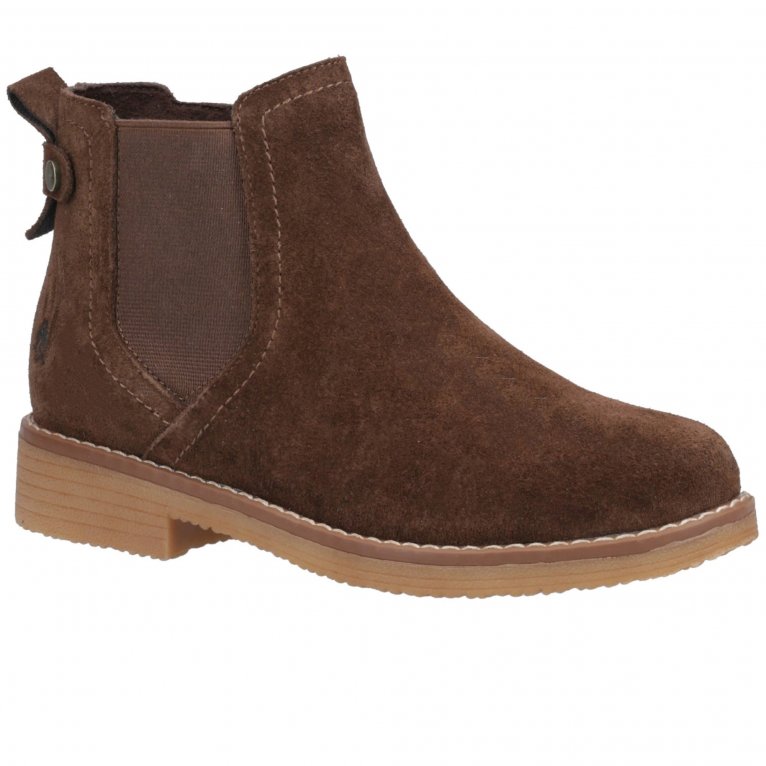 Hush Puppies Women's Chocolate Suede Maddy Chelsea Boots Colour: : Size 8 - Image 7