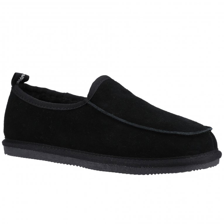 Hush Puppies Men's Black Charles Memory Foam Slippers - Size 9 - Image 4