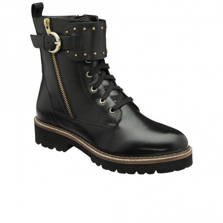 Lotus Women's Black Foster Ankle Boots Colour: : Size 6