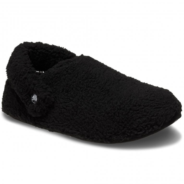 Crocs Black Classic Cozzzy Slippers - Image 5