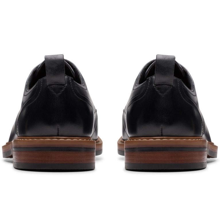 Scarpe Stringate Uomo Clarks Aldwin Lace: Scarpe Derby In Pelle Scamosciata, Suola In Gomma, Per Lavoro E Tempo Libero