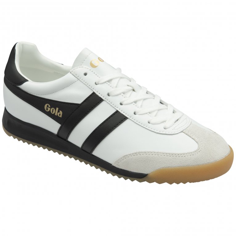 Gola Men's White Leather Trainers Torpedo - Image 2