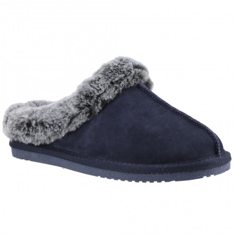Hush Puppies Navy Amara Slippers - Image 7