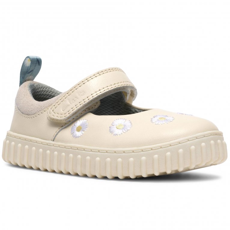 Clarks Girls First Shoes - Tan - Size: 8.5/F - Image 3