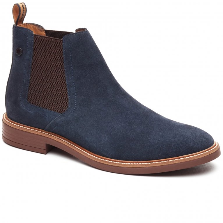 Base London Men's Navy Sussex Chelsea Boot In | : Size 7 - Image 2