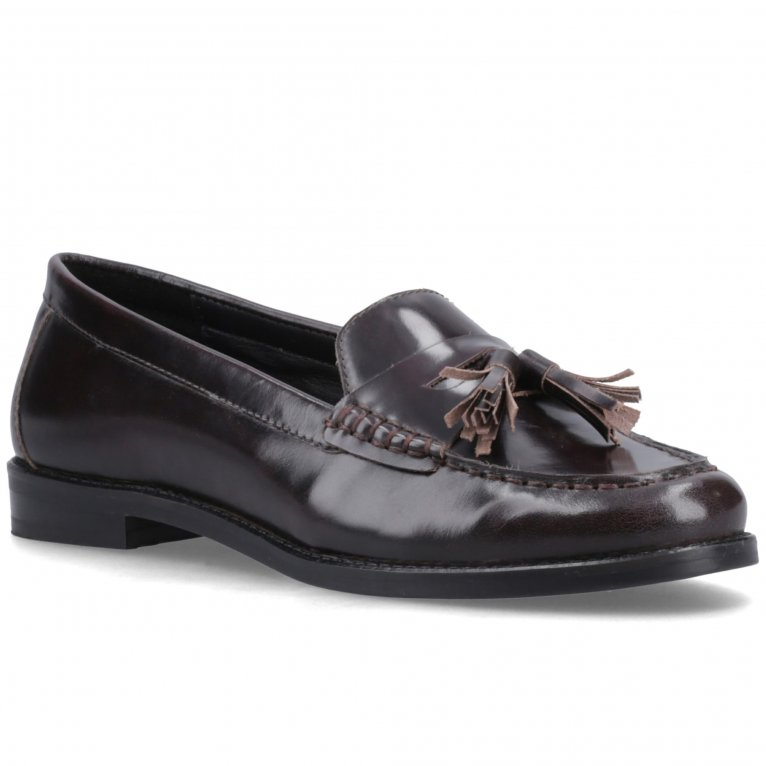 Hush Puppies Women's Aubergine Connie Tassel Loafer In | Size: 7 - Image 5