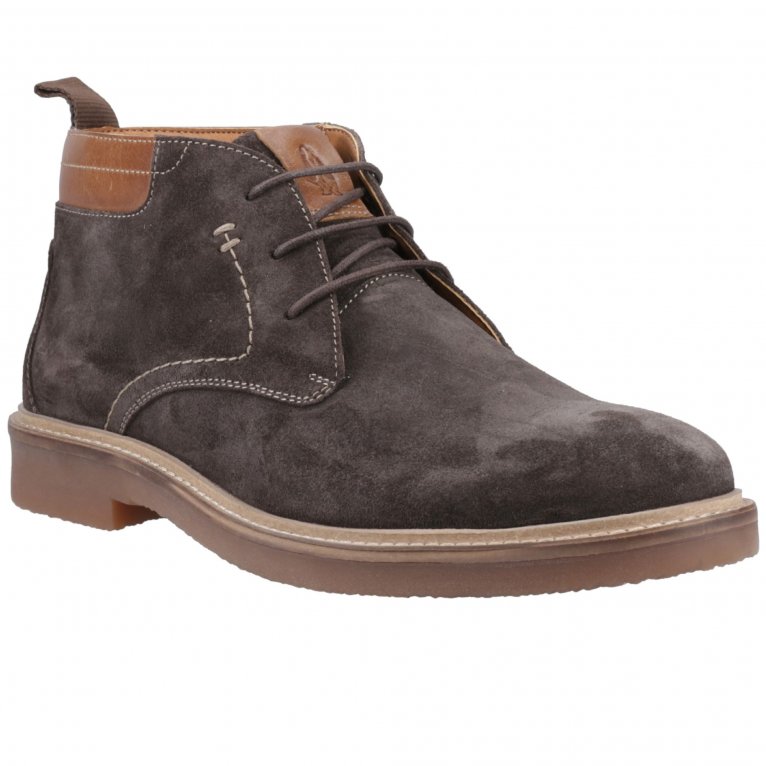 Hush Puppies Brown Gideon Chukka Boots - Image 4