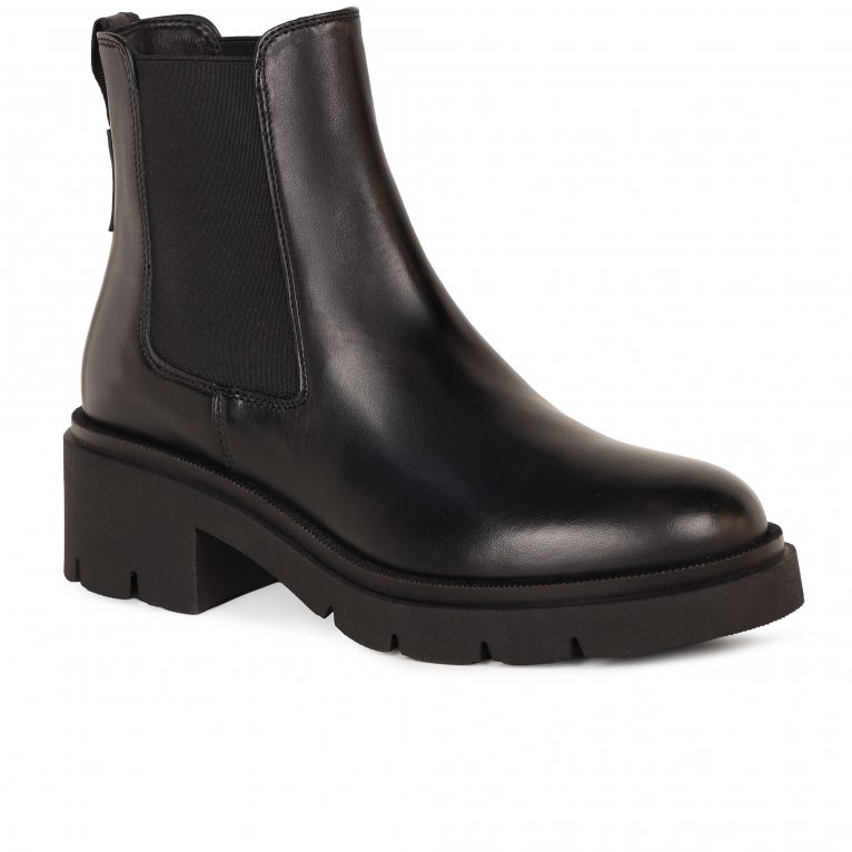 Jones Bootmaker Women's Black Kaiya Chunky Chelsea Boots - Kaiya / 328 084 Size 5 Leather - Image 2