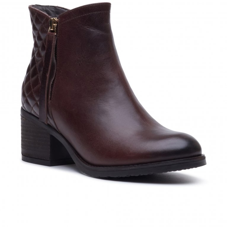 Hush Puppies Women's Brown Halia Ankle Boot In Size 8 - Image 6