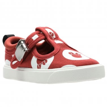 City Polka T Girls Infant Canvas Shoes
