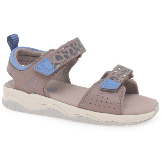 Clowder Print K Girls Sandals
