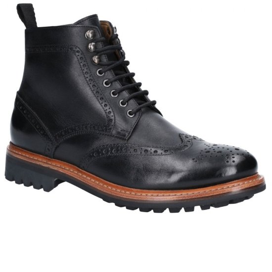 Rissington Commando Mens Lace Up Boots