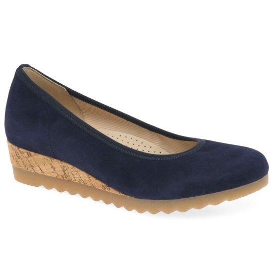 Epworth Womens Low Wedge Heeled Shoes