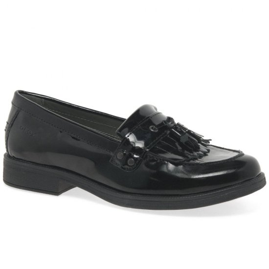 Agata Tassel Girls Senior School Shoes