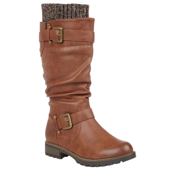 Juniper Womens Knee High Slouch Boots