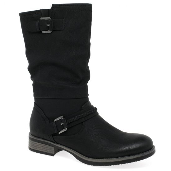 Estella Womens Calf Length Slouch Boots
