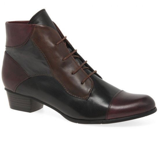 Stefany 123 Womens Victorian Ankle Boots