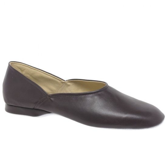 Grecian Mens Leather Slippers