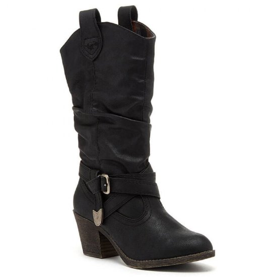 Sidestep Mid-Calf Western Boot