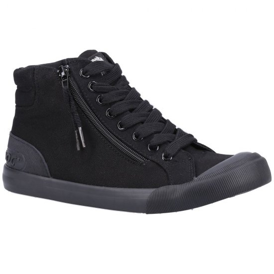 Jazzin Hi 12A Womens Canvas Trainers