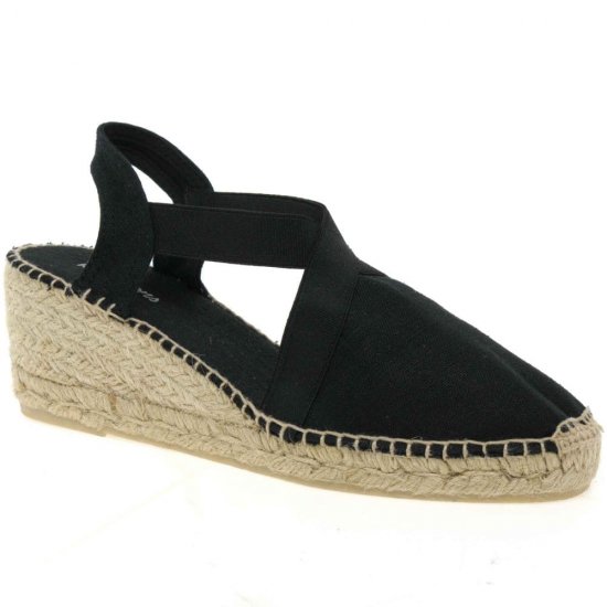 Ter Womens Wedge Heeled Espadrilles