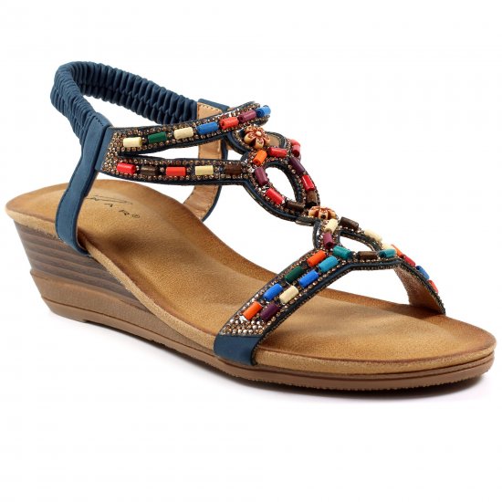Epsom Womens Wedge Sandals