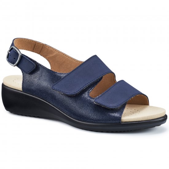 Easy II Womens Wide Fit Wedge Sandals