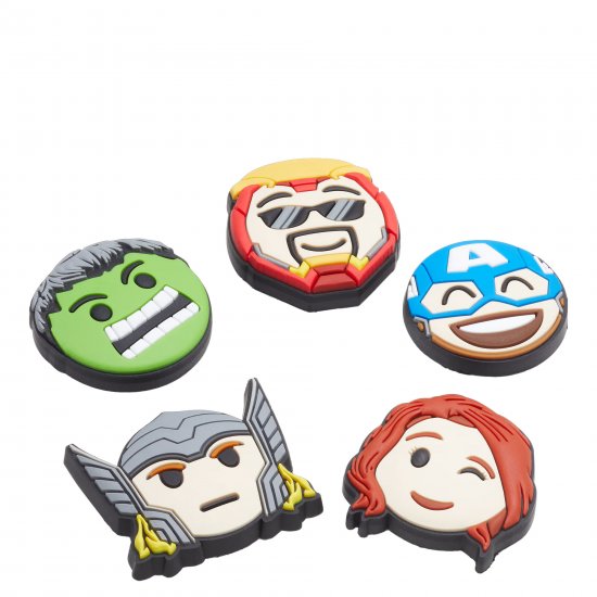 Avengers Emojis 5 Pack Jibbitz
