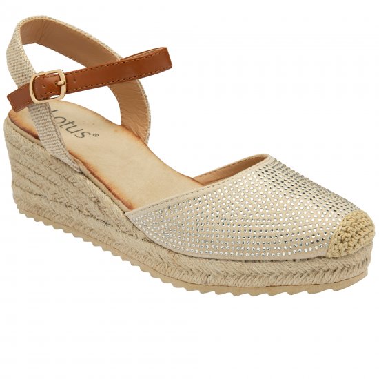 Bianka Womens Espadrille Wedges