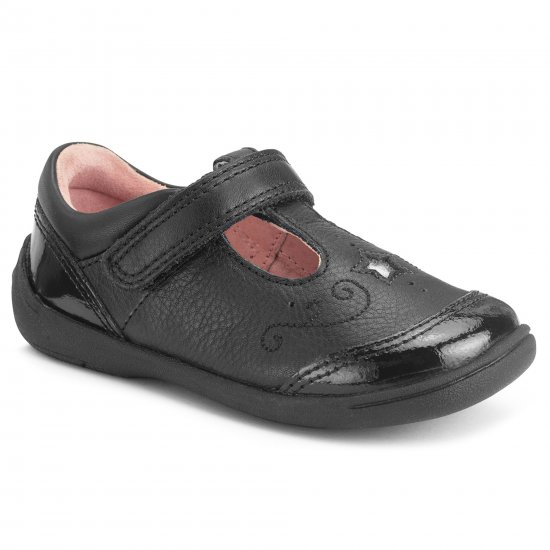 Dazzle Girls Infant School Shoes