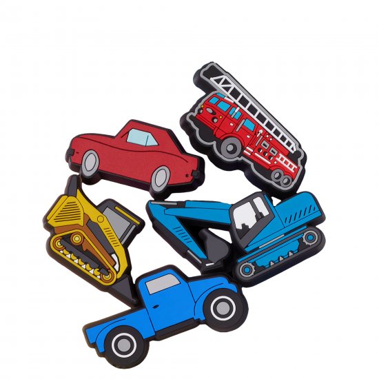 Light Up Trucks 5 Pack Jibbitz