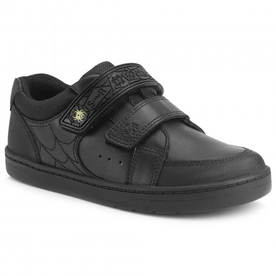 Spider Web Boys School Shoes