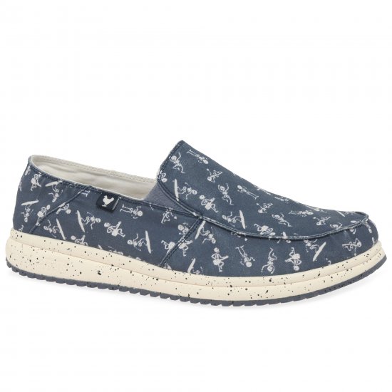 Bones Mens Canvas Shoes