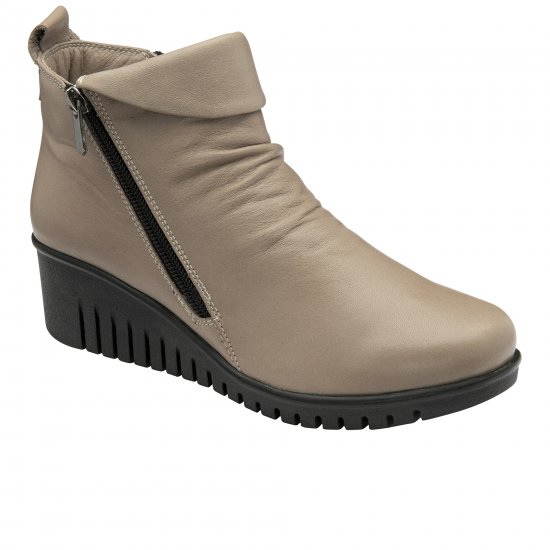 Cordelia Womens Wedge Ankle Boots