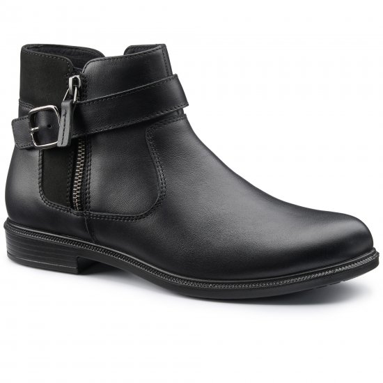 Kingston Womens Wide Fit Ankle Boots