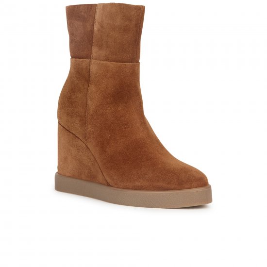 D Eildea Wedge B Womens Ankle Boots