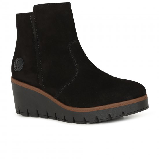 Connecticut Womens Wedge Heel Boots