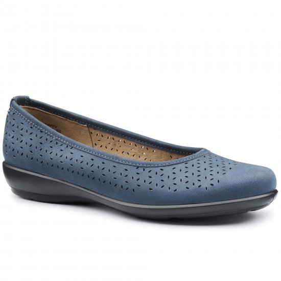Livvy II Womens Extra Wide Ballet Pumps