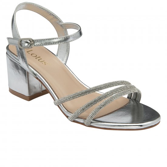 Lia Womens Heeled Sandals