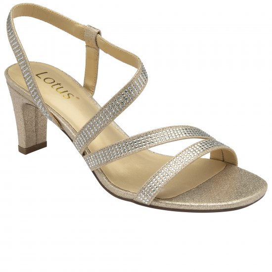 Bernadette Womens Heeled Sandals
