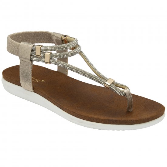 Chica Womens Toe Post Sandals