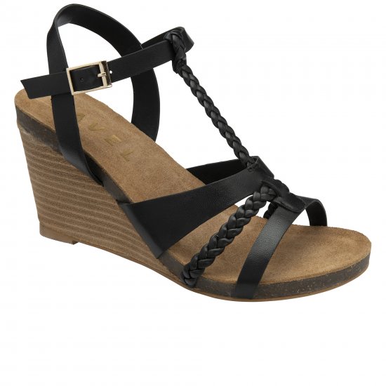Ardo Womens Wedge Sandals