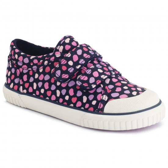 Kicks Girls Infant Canvas Shoes